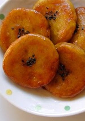 A picture of Sweet Potato Mochi.