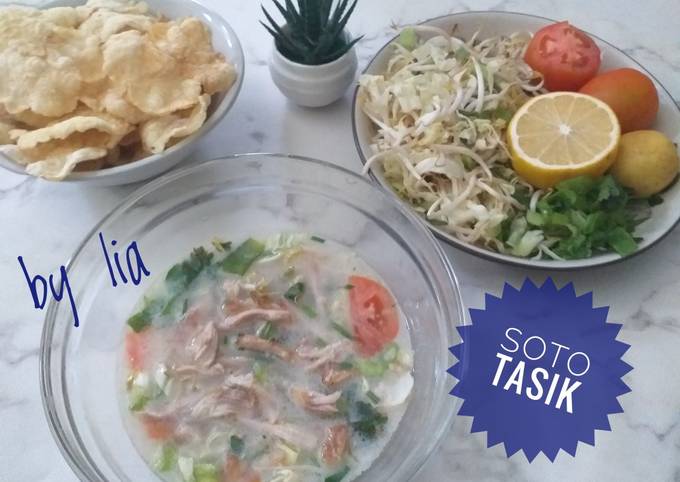 Cara Gampang Menyiapkan Soto Tasik, Enak Banget