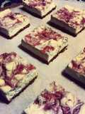 "Skinny" Strawberry Swirl Cheesecake