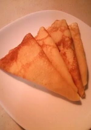 A picture of Delicious The Next Day Too! Easy Smooth Crepe Batter.