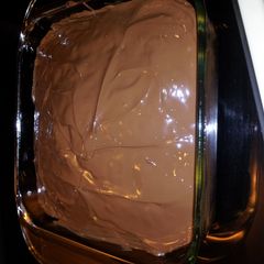 A picture of Hershey bar cake.
