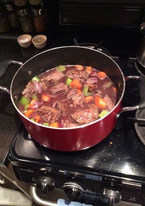 A picture of Braised Beef.