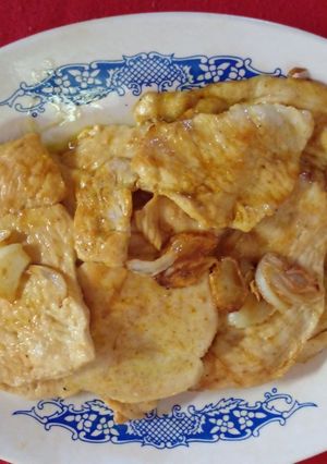 Una foto de Bifecitos de pollo a la plancha