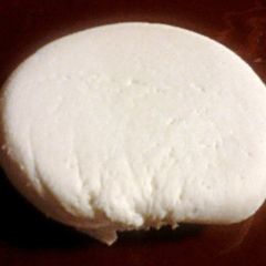 A picture of Homemade Paneer or Ricatto .... Indian Cheese.