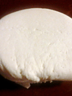 A picture of Homemade Paneer or Ricatto .... Indian Cheese.