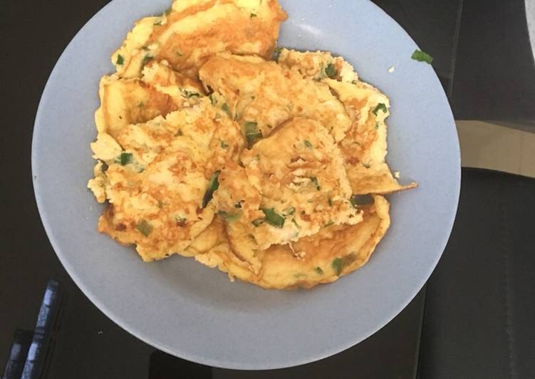 Resep Telur keju tahu geboyy