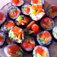 A picture of Kanya's Easy Sushi At Home.
