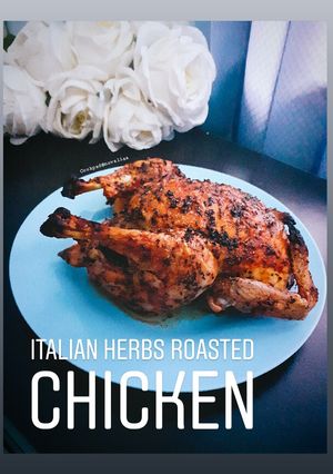 Foto resep Italian Herbs Roasted Chicken