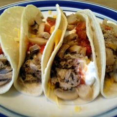 A picture of Num...Num...Num... Pork Tacos.