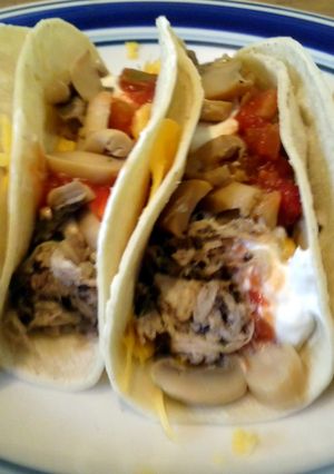 A picture of Num...Num...Num... Pork Tacos.