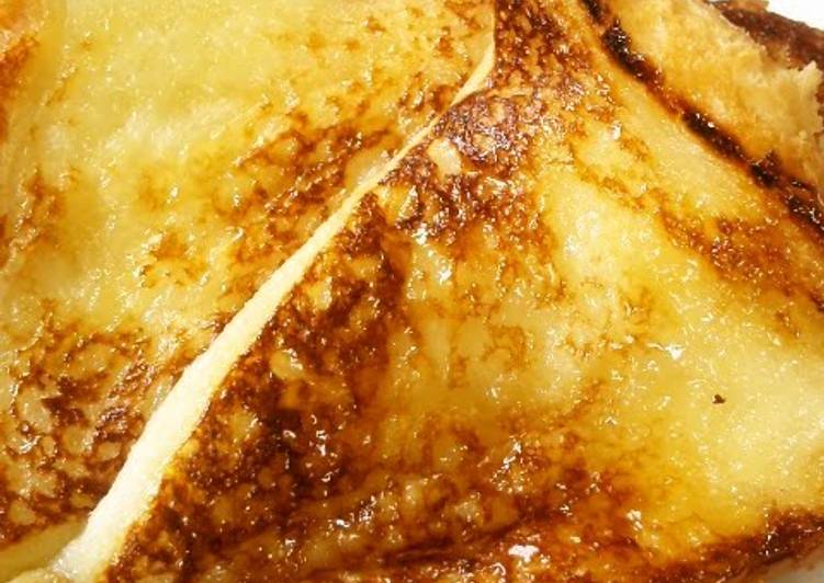 Recipe of Super Quick Homemade Milk French Toast (Egg-Free)