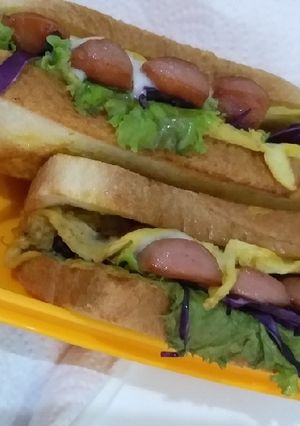 Foto resep Roti John Tawar