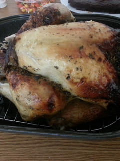 A picture of Beer Can Turkey.