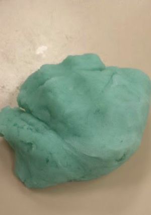 A picture of Playdough.