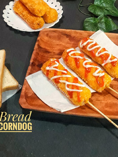 Foto resep Bread Corndog 예르다 🌭