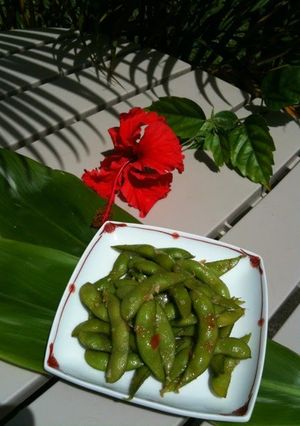 A picture of Edamame Garlic.
