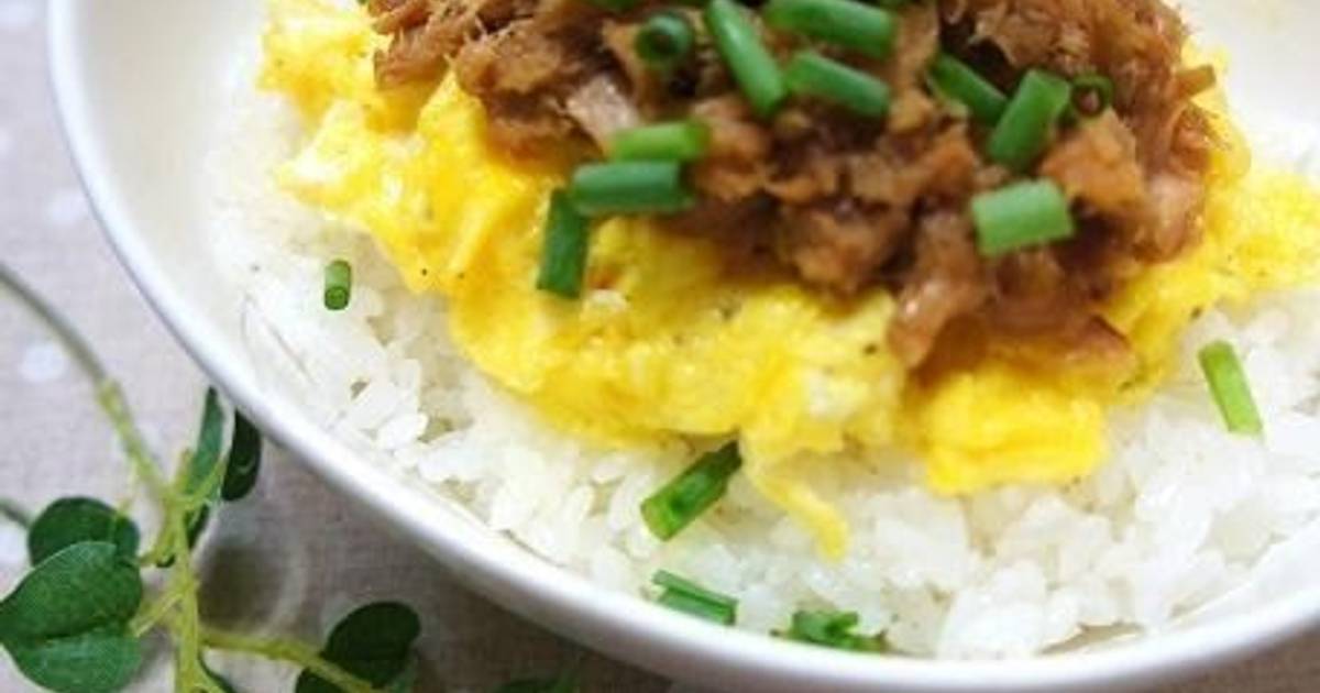 Tuna and Egg Soboro Don Rice Bowl Recipe by cookpad.japan Cookpad