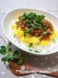 Tuna and Egg Soboro Don Rice Bowl