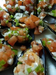 Una foto de Mejillones en vinagreta