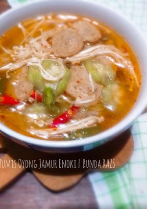 Foto resep Tumis Oyong Jamur Enoki