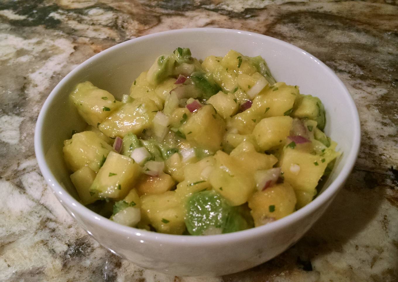 Pineapple Avocado Salsa
