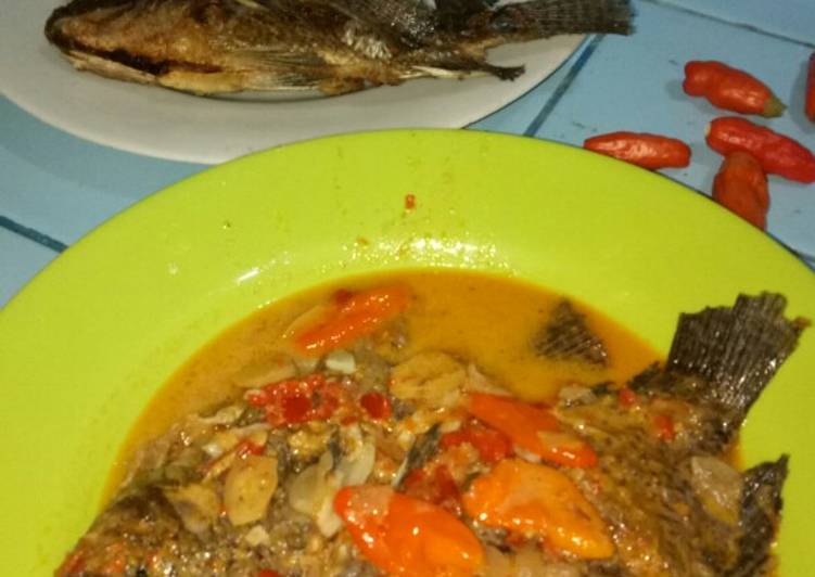 Resep Mujaer kuah santan yang Lezat