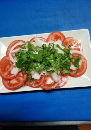 Una foto de Ensalada a la chilena