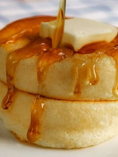 日式舒芙蕾厚鬆餅 的食譜成品照片