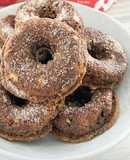 Donuts de Chocolate e Pera