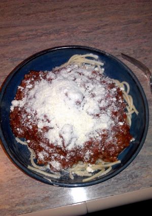A picture of Momma Danna's Best Spagetti..