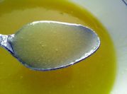 A picture of organic olive oil