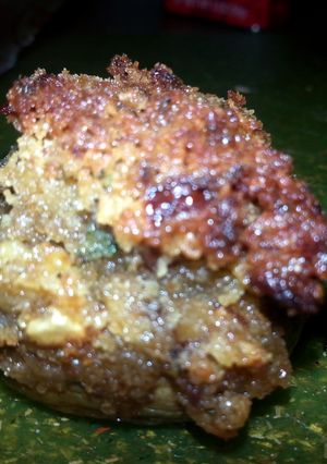 A picture of GARLIC And BACON STUFFED MUSHROOM APPITIZERS.