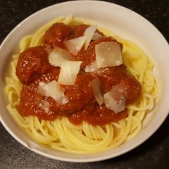 Jay's Meatball Sauce A picture of Jay's Meatball Sauce.