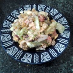 A picture of mexican chef salad.