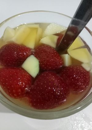 Foto resep Ice Stawberry manggo ala ndut cepat dan simple