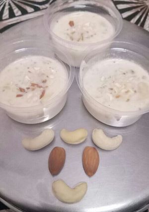 A picture of Onion kheer.