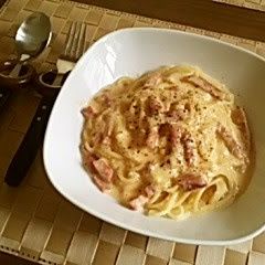 A picture of Café Style Pasta Carbonara.