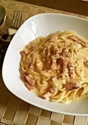 A picture of Café Style Pasta Carbonara.