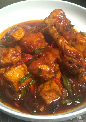 Foto resep Ayam Kecap Tahu