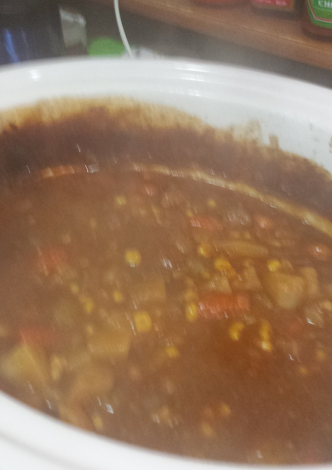 A picture of Beef Stew in the Slow Cooker.