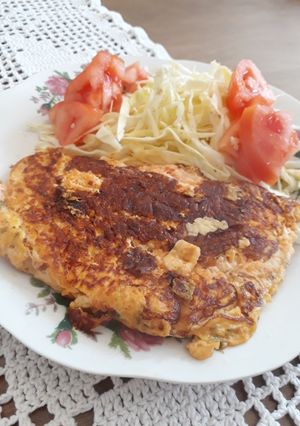 Una foto de Omelette de Zanahoria
