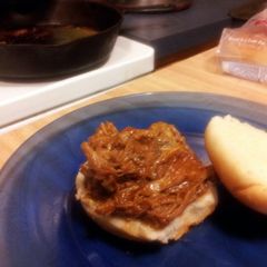 A picture of Casey's BBQ Pulled Pork.