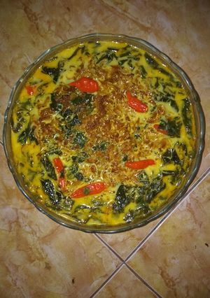 Foto resep Gulai daun singkong tabur ebi