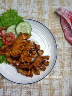 Foto resep Cumi bakar madu