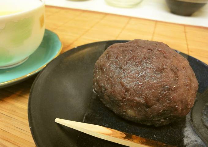 Easy Ohagi with Leftover Rice