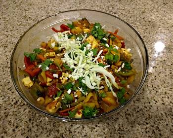 New Recipe Achari Vegetable Jalfrezi with Tofu Delicious Perfect