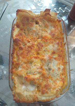 عکسی از دستور لازانیا 😋💙