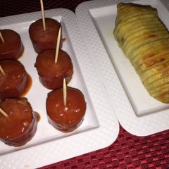 A picture of Crockpot Spicy Barbecue Kielbasa.