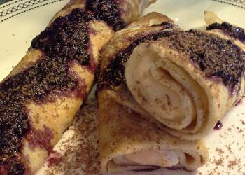 The New Way Cooking Recipe Ricotta Crepes with RaspberryChile Coulis and Chocolate Shavings Delicious and Healthy The New Way Cooking Recipe Ricotta Crepes with RaspberryChile Coulis and Chocolate Shavings Delicious and Healthy