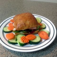 A picture of Turkey Advocado Spinnaker on Chiabatta.